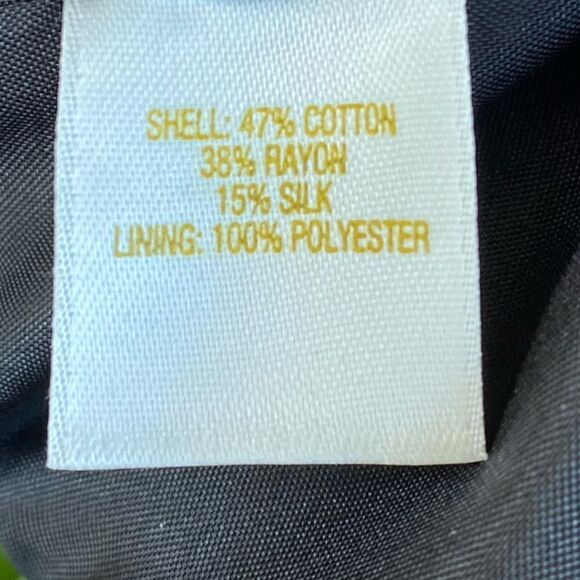 Kate Spade New York Skirt the Rules Black Skirt w/Metal Chain Detail. Sz 6 NWOT - Picture 5 of 6